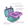 bentgo Kids Mermaid Scales Bento Box, 5-Compartment, Teal/Purple, 19 oz. (BGKDPT-MMD)~#|#~E3193022-DDA4-4870-9CC8D6780F790EB6_sc7