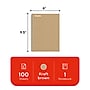 Sustainable Earth by STAPLES Wirebound 1‑Subject Notebook, 9.5” x 6”, College Ruled, Brown~#|#~E3199FCE-5B6F-4F3E-8E091E6B3296D77F_sc7