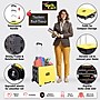 Dbest Quik Cart Collapsible Rolling Crate, Yellow (01-909)~#|#~E324D207-9FA7-4FFB-A52B056A2E7F80F1_sc7