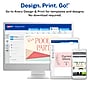 Avery 2" x 3.5" White/Gold Matte Table Tent, Laser/Inkjet, 80 Cards/Pack (3328)~#|#~E340DED6-4277-4D68-86754E6E9B7EDFD3_sc7