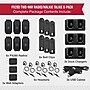 Cobra Compact 2-Way Handheld Business Radio with Dual-Dock Charger and Headset, Black, 6/Pack (PX280)~#|#~E34D3BF3-E077-47E7-8362E2C1BC69404B_sc7