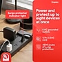 Staples TECH 8-Outlet Surge Protector, 12', 4500 Joules, Black (ST62782)~#|#~E360A224-9E10-4A7D-8A03E790EB48417F_sc7