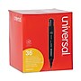 Universal Permanent Marker, Chisel Tip, Black, 36/pack~#|#~E377183B-9A0A-4EDF-A01813BDD490CD0C_sc7