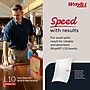 WypAll GeneralClean L10 Cleaning Towels, 12" x 10.5", White, 125 Sheets/Box, 18 Boxes/Carton (05322)~#|#~E37E6B22-D955-47AE-9C5B3AB3C9689C7B_sc7