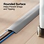 Staples® 6' Cord Cover, Gray (29783)~#|#~E3800EFD-DF9B-4374-AF50C5C70EA493FF_sc7