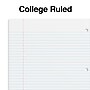 Staples Premium 5-Subject Notebook, 8.5" x 11", College Ruled, 200 Sheets, Blue (TR58364)~#|#~E386C798-D8AC-4145-8400D954A0606647_sc7