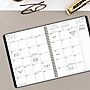 2027 AT-A-GLANCE Contemporary Lite 8.25" x 11" Weekly & Monthly Planner, Faux Leather Cover, Black (AAG7095XL05)~#|#~E38E354D-EAD3-4EDE-849287458B44CFDB_sc7