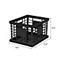Iris Stacking Plastic File Crates, Letter/Legal Size, Black (270010/200309)~#|#~E3A1F52B-2BDB-4AA8-BFFBFE0AD7EA6C5B_sc7