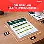 Staples Thermal Laminating Pouches, Letter Size, 9 x 11.5 Inches, 3 Mil, 200/Pack, for Office & School Use~#|#~E3A478FE-951A-4018-ADB12EA0B455255F_sc7