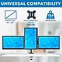 Mount-It! Adjustable Triple Monitor Mount with Gas Spring Arms, Up to 27", Black (MI-4753B)~#|#~E3B7FDAF-6F26-4EEE-9D5B129C4C33936E_sc7