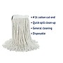 Unisan Cut-End Wet Mop Head, Cotton, No. 16, White, 12/carton~#|#~E3BAE6B8-D4BA-436C-8131AED94699B11C_sc7