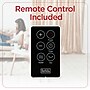 Black & Decker 1500-Watt Portable Ceramic Electric Tower Heater, Black (BHVHC15)~#|#~E3C54A4D-99A8-411B-B32E94CB7945206A_sc7