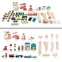 Hey! Play! Wooden Train Set & Play Mat, Multicolored (80-HJD931029)~#|#~E3C61487-8130-4EF7-9ED8382307656E3D_sc7