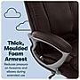 Serta Fairbanks Ergonomic Bonded Leather Executive Big & Tall Chair, 350 lb. Capacity, Chestnut (43675A)~#|#~E3DC76C8-F409-40A3-93084D68605C97A5_sc7