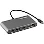 StarTech Thunderbolt 3 Mini Dock Portable Dual Docking Station, Gray (TB3DKM2HDL)~#|#~E3DE1675-563B-41EB-ACA4A365847C8DDD_sc7
