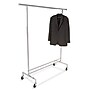 Nahanco 74" Single-Rail Garment Rack, Chrome, Metal (K43)~#|#~E3E18B0A-6929-405A-AAB57E1AB264FE94_sc7