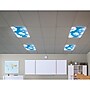 Teacher Created Resources Calming Covers Light Filter for Ceiling Lighting, Clouds, 4/Pack (TCR20140)~#|#~E40E3CED-B9FF-4156-B9D239A1BB6F0BEB_sc7
