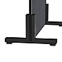Bush Business Furniture Fabric Freestanding Privacy Panel, 55"H x 24"W, Cool Charcoal (PSP224CL-03)~#|#~E428E190-88F5-4912-93B90088BEC9C698_sc7