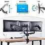 Mount-It! Adjustable Triple Monitor Mount with Gas Spring Arms, Up to 27", Black (MI-4753B)~#|#~E42B93DC-BFBE-4651-8003221C62C91A27_sc7