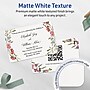 Avery Rectangle Rounded Corners Matte Blank Card, White, 25/Pack (19479399773)~#|#~E4409EFD-4ED6-4F37-A6AE684E6306637F_sc7