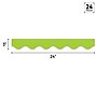 Creative Teaching Press Core Decor EZ Border, 3" x 2', Lime Wavy, 24/Pack, 3 Packs/Bundle (CTP11064-3)~#|#~E447629E-5284-4F80-BBD8395C41C69CB7_sc7