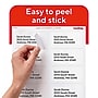 Staples Laser/Inkjet Shipping Labels, 2" x 4", White, 10 Labels/Sheet, 250 Sheets/Pack, 2500 Labels/Box (ST18066-CC)~#|#~E45C1812-83C6-4E79-AD0BC3FFB264EEE8_sc7
