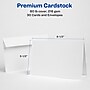 Avery Half-Fold Greeting Cards with Envelopes, 5.5" x 8.5", Matte White, Inkjet, 30/Pack (08316)~#|#~E45C8674-663A-43C7-98733B2DA604BC9A_sc7