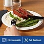 Dixie Basic 8.5" Paper Plates, White, 500/Carton (DBP09WCT)~#|#~E470BC8F-8BC1-4EBC-AE809C82AAA22677_sc7