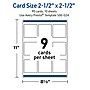 Avery Square Business Cards, Matte White, 90/Pack (19479370936)~#|#~E4863827-8C1E-4802-AF17B88D2E45A4B6_sc7