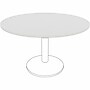 Lorell Essentials Series 48” 1” Thickness Round Table Top, Laminate, White (LLR99877)~#|#~E4863A88-4B46-4495-B657D2B8C11C3E85_sc7