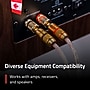 Fluance Banana Plug 24K Gold-Plated connectors 16 to 12 AWG Speaker Wire, Pair~#|#~E4990410-7445-4313-8A24BCE5C9D03A01_sc7