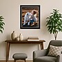 Amanti Art Eva 18" x 22" Picture Frame, Matte Black/Silver (A42678297450)~#|#~E4AA628B-6C46-45C7-9555BBB5215F2756_sc7