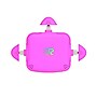 Rush Charge Universe 3-in-1 Charger, Hot Pink (TR-RC33-G1-PINK)~#|#~E4C79505-F27D-455C-BC8ADBF33A2E7384_sc7