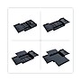 Universal Collapsible Crate, 17 1/4 X 14 1/4 X 10 1/2, Black/gray, 2/pack~#|#~E4DEECBA-0A8D-4AE4-BC1634E6C6306CED_sc7