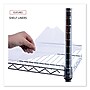 Alera® Wire Shelving Garment Rack, 30 Garments, 36w x 18d x 75h, Silver~#|#~E4E39DF2-34E5-445C-AC8D05EE9BCC6113_sc7