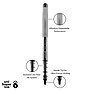 uniball Vision Needle Rollerball Pens, Fine Point, 0.7mm, Black Ink, Dozen  (1734903)~#|#~E4ED9E39-ED3C-439D-827FC3E5C0E7A667_sc7