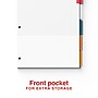 Staples Insertable Dividers, 5 Tabs, Assorted Colors (13496/11270)~#|#~E4EDD34F-666B-4756-ABD98166EFFE8BCD_sc7