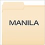 Pendaflex File Folder, 1-Tab, Left Position, Letter Size, Manila, 100/Box (R752 1/3-1)~#|#~E4F55E9A-3149-4148-8491D6C9C7EA7386_sc7