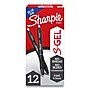 Sharpie S-Gel Retractable Gel Pens, 0.5 mm, Fine Point, Blue Ink, Dozen (2096146)~#|#~E4F78100-D785-4B31-A6202EF5DF093FDC_sc7