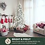 Fraser Hill Farm 7.5' Flocked Mountain Pine Artificial Christmas Tree, 550 Lights (FFMP075-5SN)~#|#~E4FD8695-C9DA-4154-9970F6AC2683783C_sc7