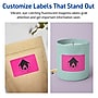 Avery Laser/Inkjet Rectangle Multipurpose Labels, 2" x 4", Neon Magenta, 200/Pack (94207)~#|#~E508223A-C91B-44D0-89704DC02E589B7F_sc7