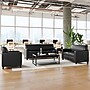 Flash Furniture Agent LeatherSoft Seating Set, Black, 3-Pieces (BT827USETBLK)~#|#~E50D62D0-1A38-41B2-8863A6F735B27FFD_sc7