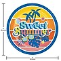 Creative Converting Summer Vibes Tableware Kit, Serves 8 (DTC9206E2A)~#|#~E512DA20-3F8C-47E0-9B5773EE660A2217_sc7