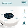 VersaDesk PowerPro 36"W Electric Adjustable Standing Desk Converter, White (SP7643624-00-05)~#|#~E5252D3B-3EFC-4028-AF967F99AC0BA171_sc7