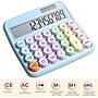 SaharaCase 12-Digit Battery/Solar Powered Desktop Calculator, Purple (KB51)~#|#~E5257204-86AF-436A-89ABBA4F5F4BEF92_sc7