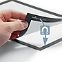 Durable Duraframe Sign Holder, 11" x 17", Wall Mounted, Gray/Silver, 2/Pack (476923)~#|#~E537402D-66CF-4F43-88CDEF2106D52F55_sc7
