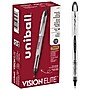 uni-ball Vision Elite Rollerball Pens, Bold Point, Black Ink, Dozen (61231)~#|#~E5380812-74DD-444C-99D33742BCF14C04_sc7