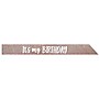 Party City It's My Birthday Sash, Pink Glitter (AM340345-NS)~#|#~E559158F-E75B-4FF5-A88746CBC30B0FE0_sc7