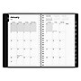 2027 Staples 5" x 8" Weekly & Monthly Appointment Book, Faux Leather Cover, Black (ST58454-27)~#|#~E561EC79-21AE-419E-8B5EF8C803EAE527_sc7