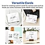 Avery Integrated Cards, 4.25" x 5.5", Glossy White, 20/Pack (95276)~#|#~E5A39859-6E87-469B-81D465ED7A7EF05E_sc7